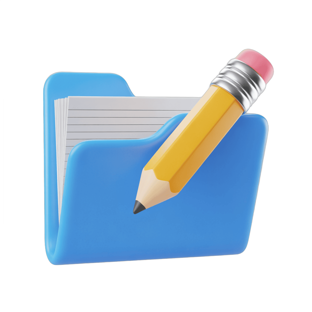 Desk Notepad PNG - transparent background