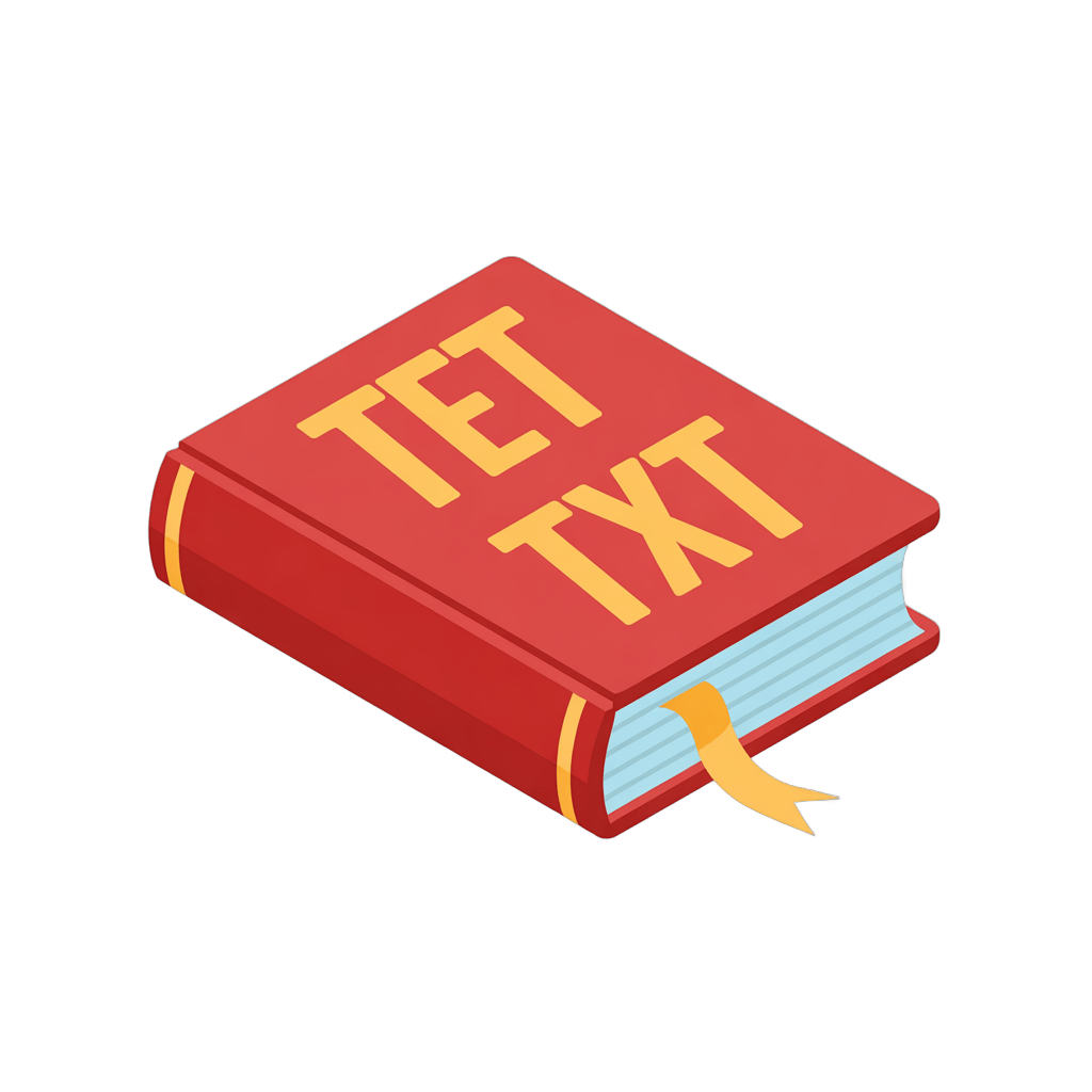 Isolated 3d clipart book with test text placeholder for design mockups and presentations PNG - transparent background