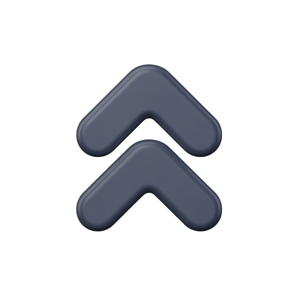 Modern minimalist double arrow icon set for presentations business graphics and web design PNG - transparent background